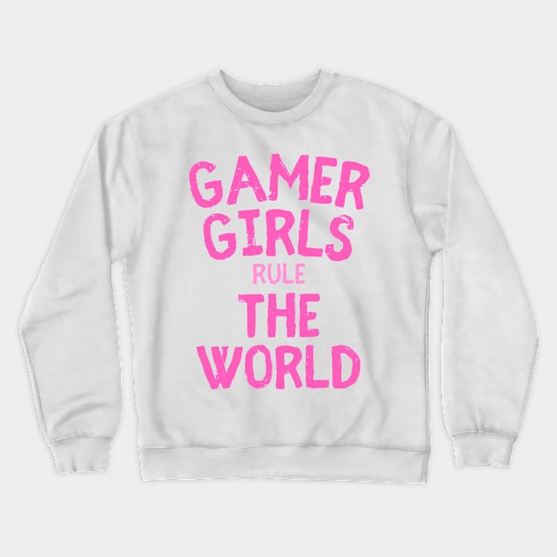 Gamer girl gamer gift saying Crewneck Sweatshirt by ShirtyLife